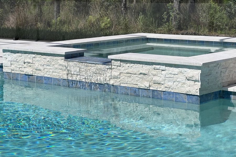 Representative exterior details of a home built from the Caspian by Riverside Homes in Hidden Creek at SilverLeaf, St. Augustine (Image 35).