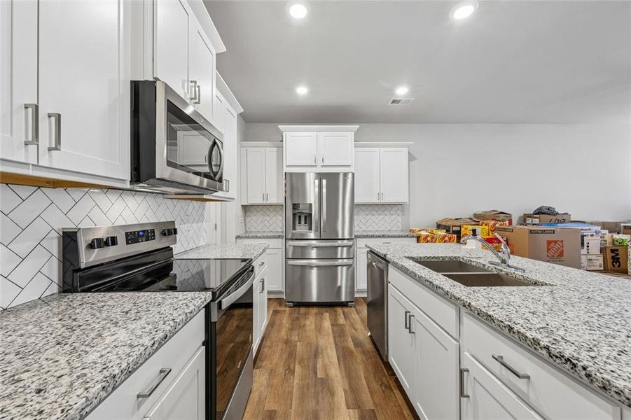 Furnished interior view inside a new home in , Decatur (Image 14).