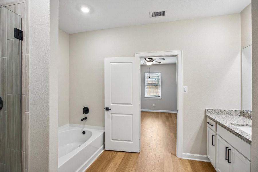 Furnished interior view inside a new home in Magnolia Woods, Magnolia (Image 7).