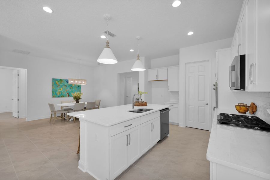 Representative furnished interior of a home built from the Eliza by Riverside Homes in Silver Landing at SilverLeaf, St. Augustine (Image 42). Representative furnished interior of a home built from the Eliza by Riverside Homes in Silver Landing at SilverLeaf, St. Augustine (Image 42).