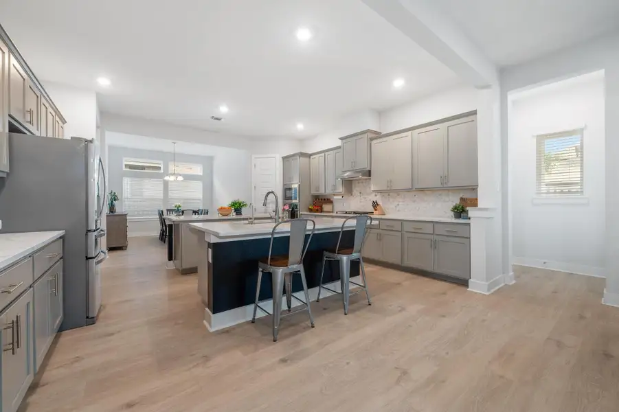Furnished interior view inside a new home in , Leander (Image 6). Furnished interior view inside a new home in , Leander (Image 6).