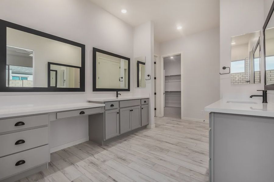 Furnished interior view inside a new home in Valencia at Granite Vista, Waddell (Image 11).
