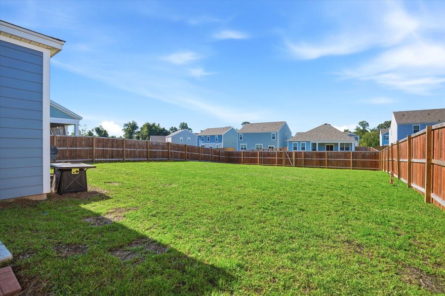 Exterior details and patio area of a home in , Moncks Corner (Image 3). Exterior details and patio area of a home in , Moncks Corner (Image 3).