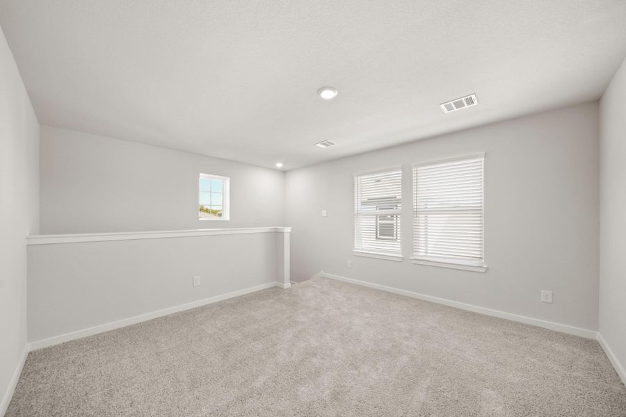 Spacious, unfurnished interior of a new home in Lexington Heights, Willis (Image 11). Spacious, unfurnished interior of a new home in Lexington Heights, Willis (Image 11).