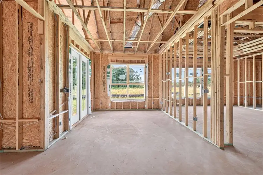 In-progress construction of a new home in , Statham, GA (Image 15).