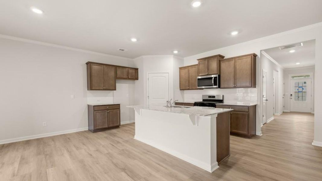 Furnished interior view inside a new home in Northberry, Rome (Image 5).