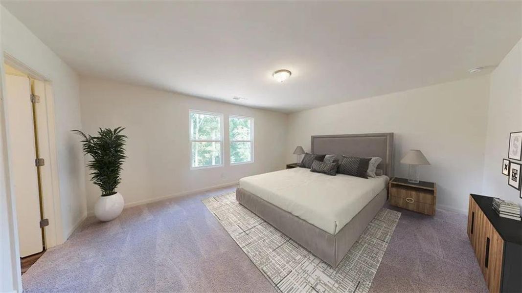 Furnished interior view inside a new home in Silverton, Dacula (Image 4).