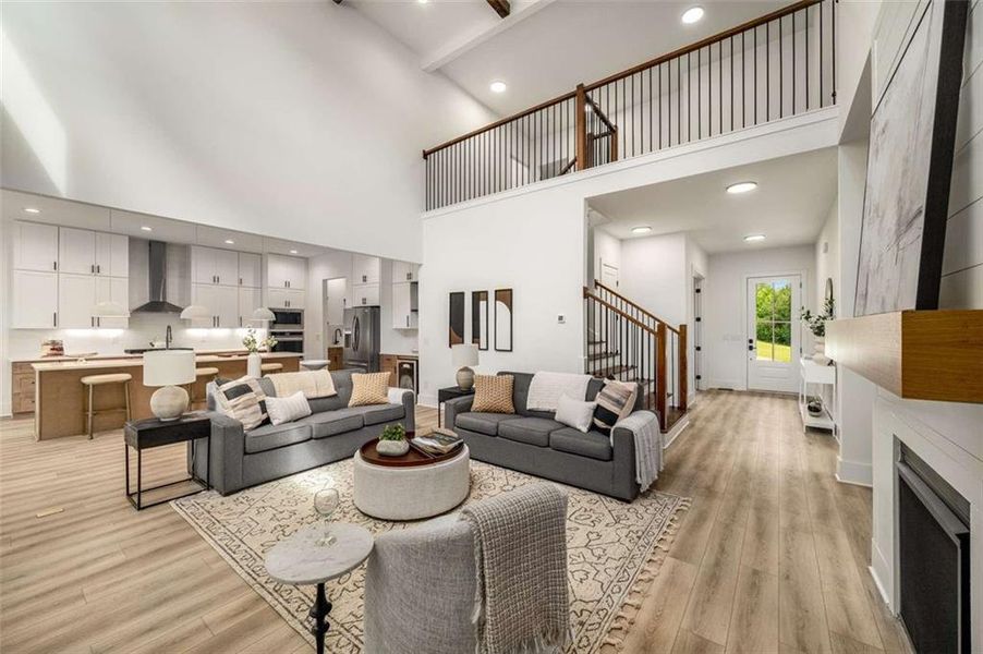 Furnished interior view inside a new home in , Jefferson (Image 5).