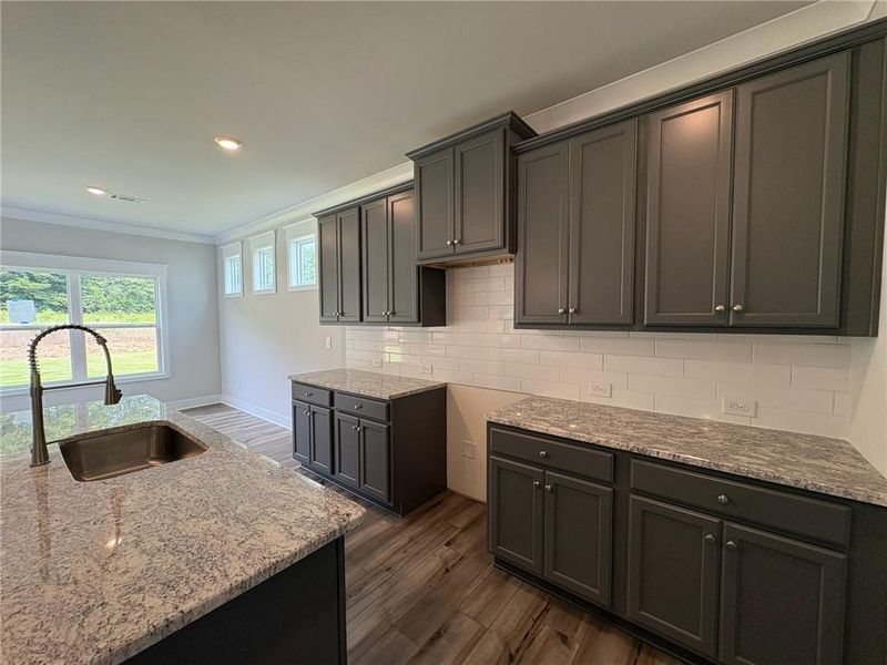 Furnished interior view inside a new home in Greenefield, Cartersville (Image 7).