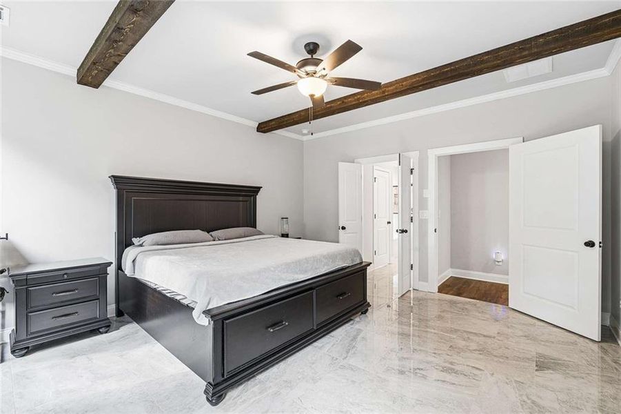 Furnished interior view inside a new home in , Covington (Image 9).