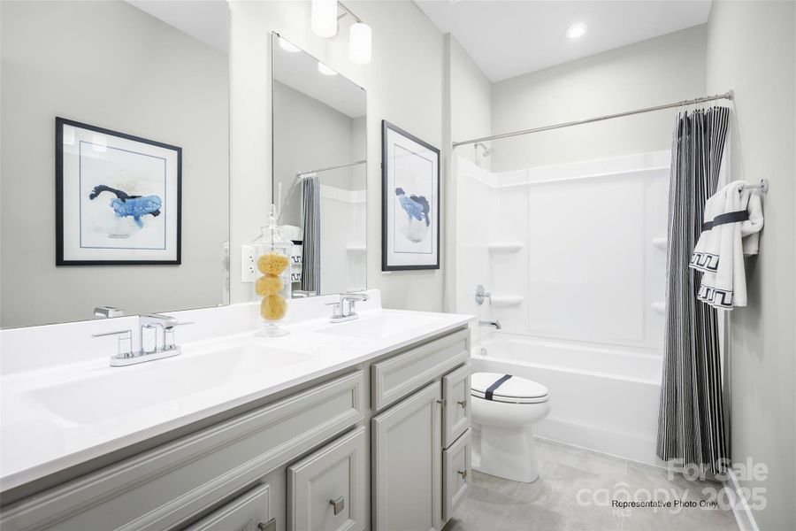 Furnished interior view inside a new home in , Indian Trail (Image 12).