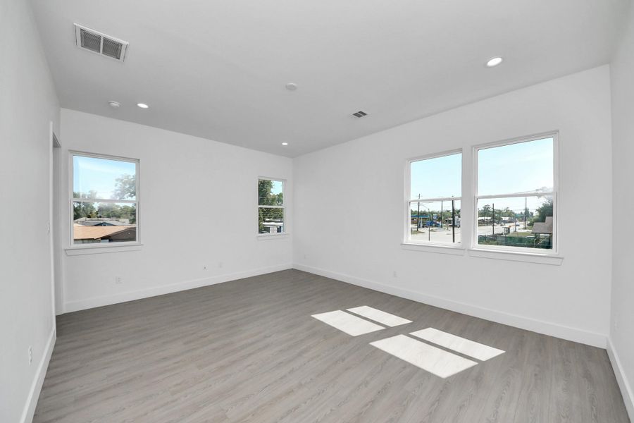 Spacious, unfurnished interior of a new home in , Houston (Image 16). Spacious, unfurnished interior of a new home in , Houston (Image 16).