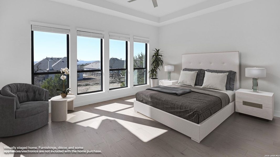 Furnished interior view inside a new home in Johnson Ranch, Bulverde (Image 8).