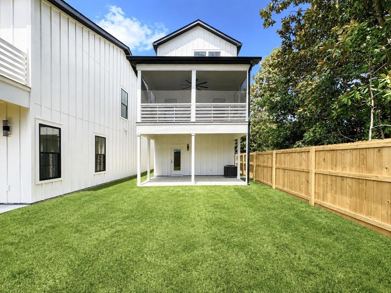 Exterior details and patio area of a home in , North Charleston (Image 23).