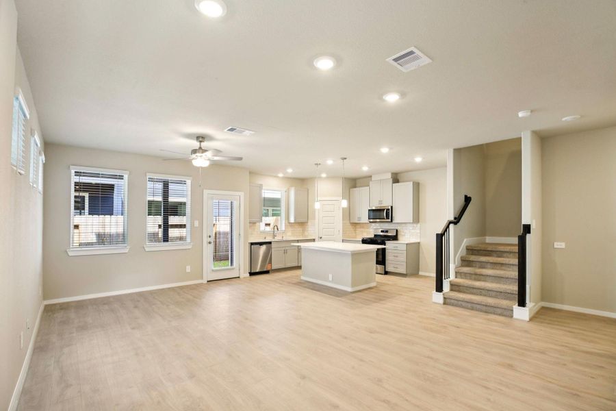 Photo is not of the actual home, but is an inspirational photo of builder’s model home and may depict options, furnishings, and/or decorator features that are not included