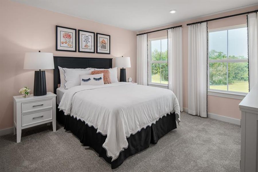 Representative furnished interior of a home built from the Powell by Ryan Homes in Muirwood, Murfreesboro (Image 12).
