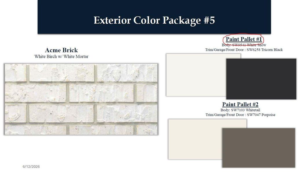 Sample of building materials used in homes in Westridge Cove, Conroe (Image 4). Sample of building materials used in homes in Westridge Cove, Conroe (Image 4).