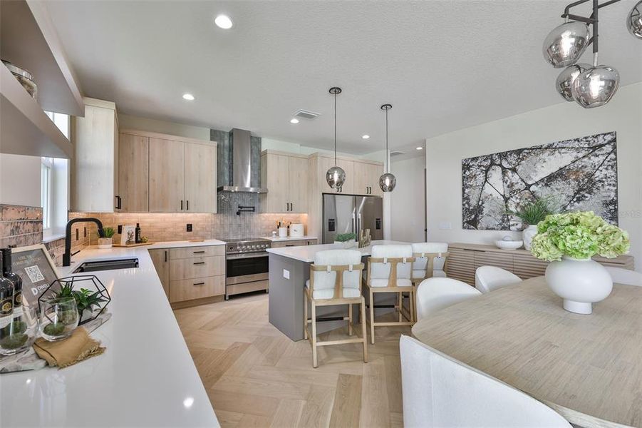 Furnished interior view inside a new home in , Tampa (Image 38). Furnished interior view inside a new home in , Tampa (Image 38).