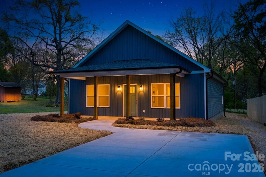 Exterior details and patio area of a home in , Clover (Image 4).
