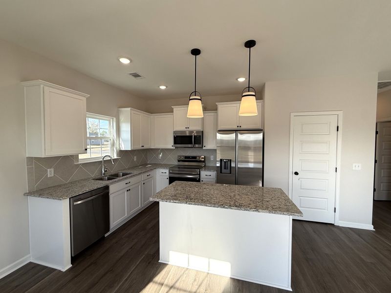 Furnished interior view inside a new home in The Village at Sassafras, Allenhurst (Image 7). Furnished interior view inside a new home in The Village at Sassafras, Allenhurst (Image 7).