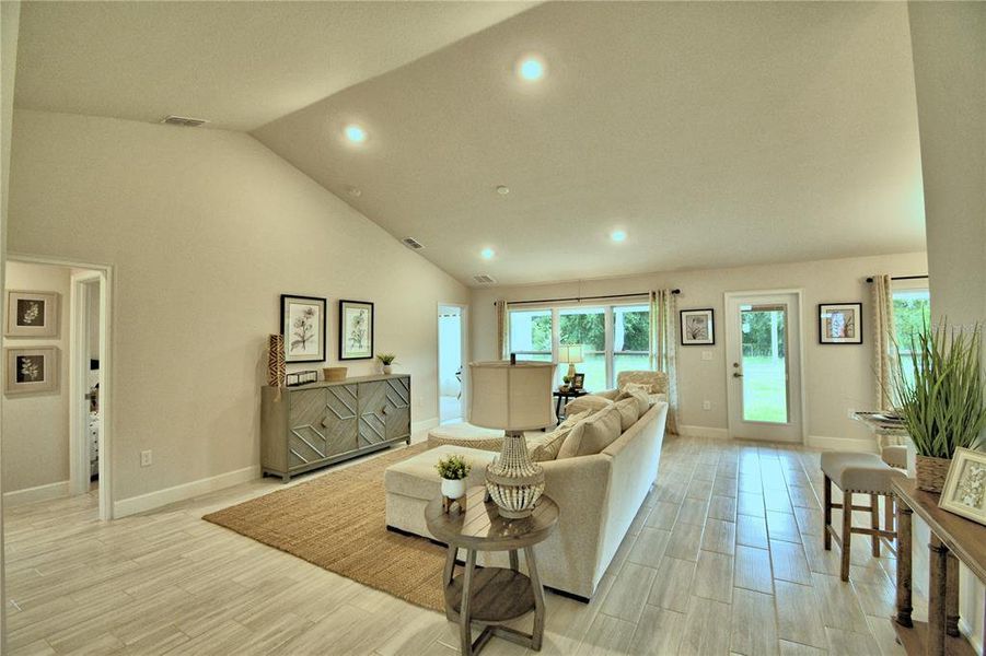 Furnished interior view inside a new home in Cadence Crossing, Auburndale (Image 14).