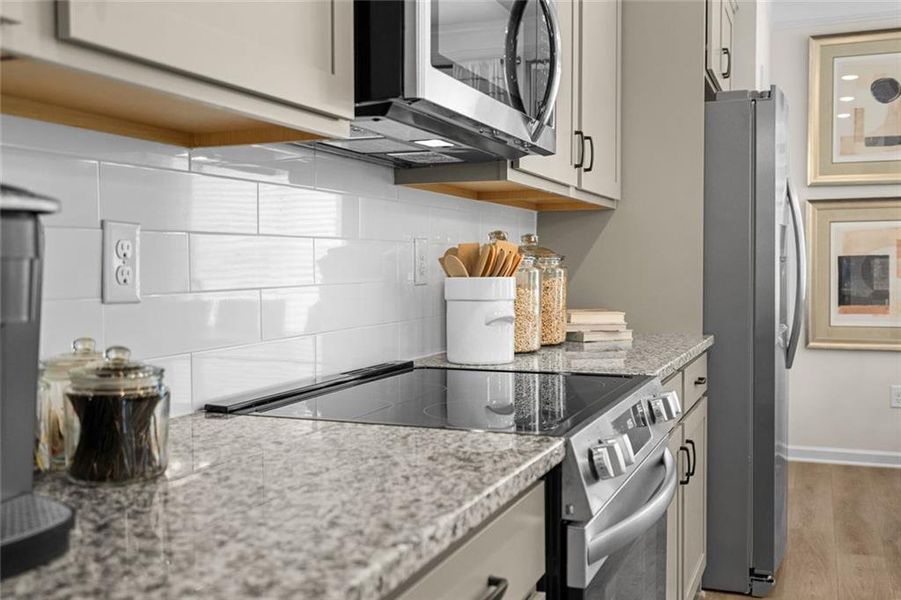 Furnished interior view inside a new home in Sanders Park, Austell (Image 15).