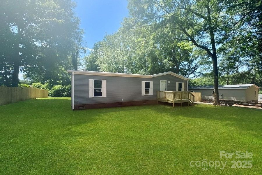Exterior details and patio area of a home in , Lincolnton (Image 3).