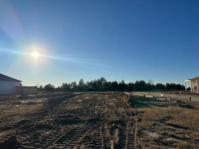 Site preparation for new homesites in Northpark South, Porter (Image 17).