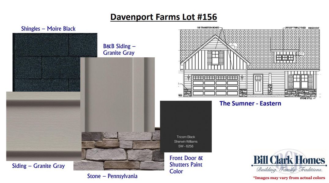 Sample of building materials used in homes in Davenport Farms, Winterville (Image 2). Sample of building materials used in homes in Davenport Farms, Winterville (Image 2).