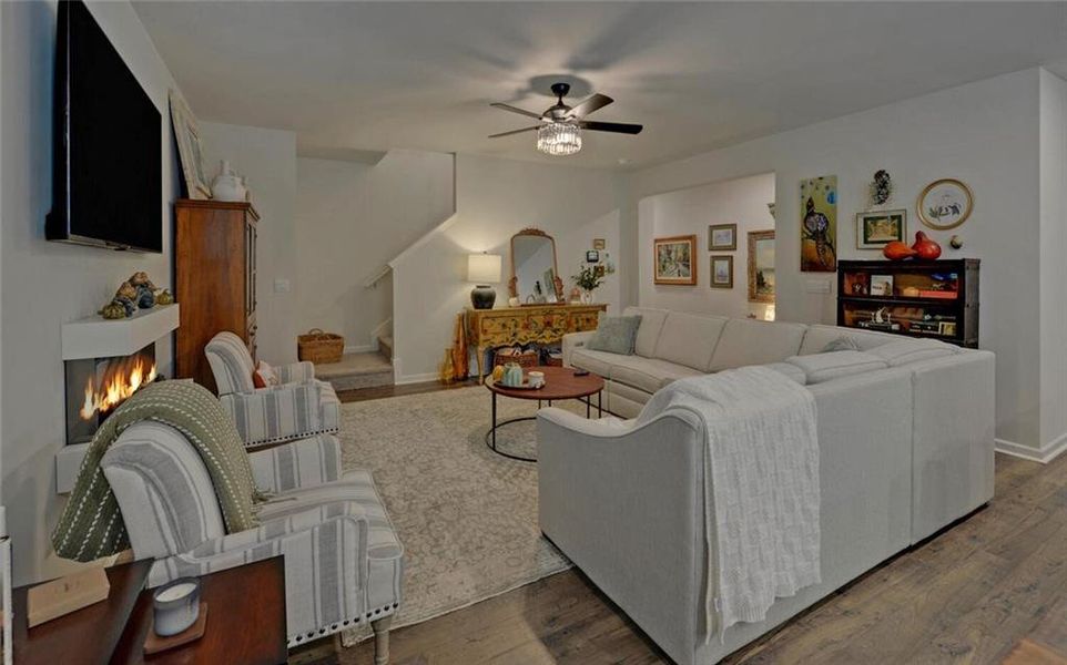 Furnished interior view inside a new home in , Dahlonega (Image 24).