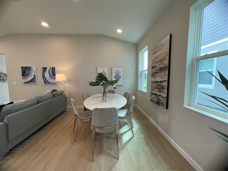 Furnished interior view inside a new home in Center Lake on the Park, St. Cloud (Image 7).