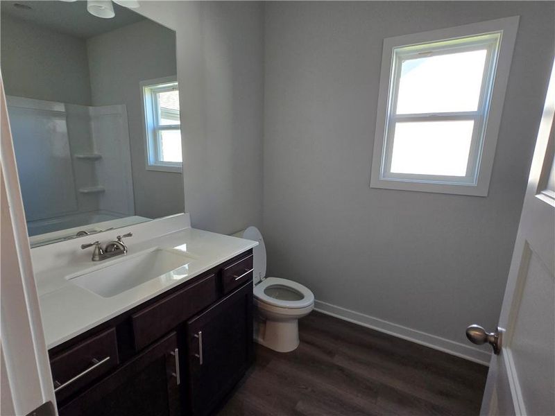 Furnished interior view inside a new home in Pinecrest Ridge, Dacula (Image 5).