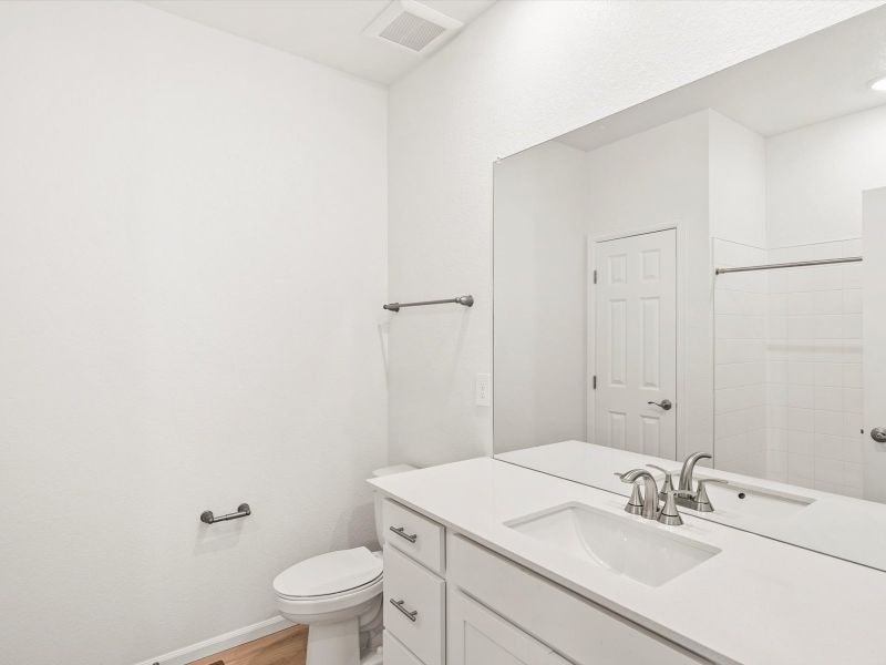 Furnished interior view inside a new home in Paint Brush Hills, Peyton (Image 7).