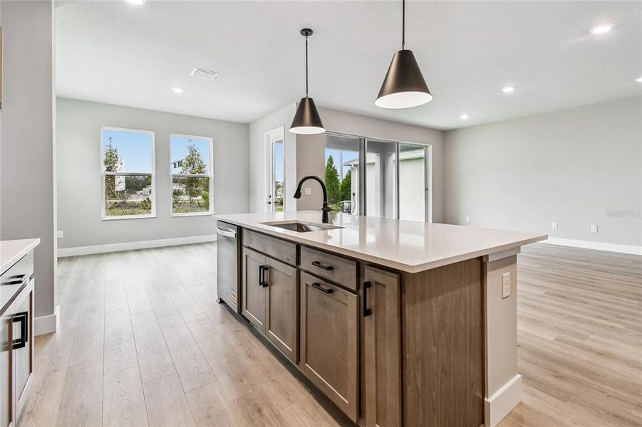 Furnished interior view inside a new home in Chapel Crossings - Garden Series, Wesley Chapel (Image 9).