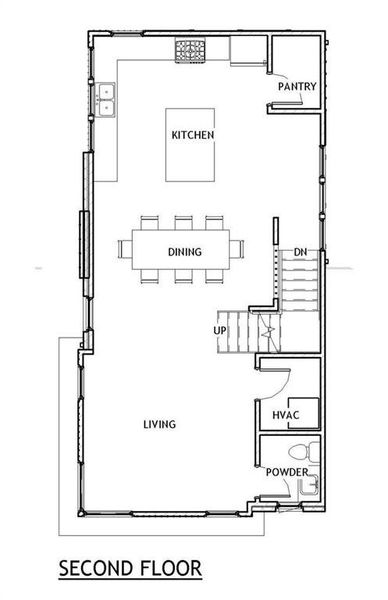 2D floor plan layout of this home in , Atlanta, GA (Image 7).