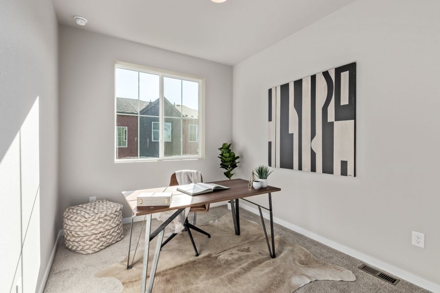 Furnished interior view inside a new home in Arras Park, Thornton (Image 32).
