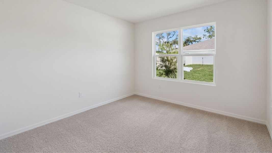Representative unfurnished interior of a home built from the COVINGTON by D.R. Horton in Ironwood, Daytona Beach (Image 9). Representative unfurnished interior of a home built from the COVINGTON by D.R. Horton in Ironwood, Daytona Beach (Image 9).