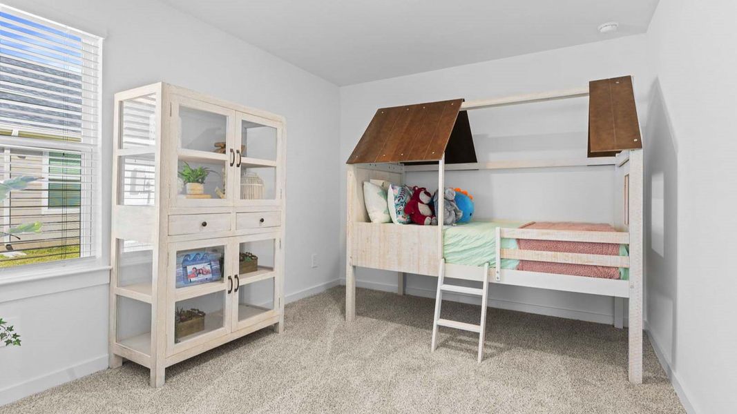 Furnished interior view inside a new home in Evergreen, Rosenberg (Image 6).