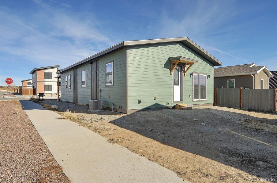 Exterior details and patio area of a home in , Poncha Springs (Image 22).