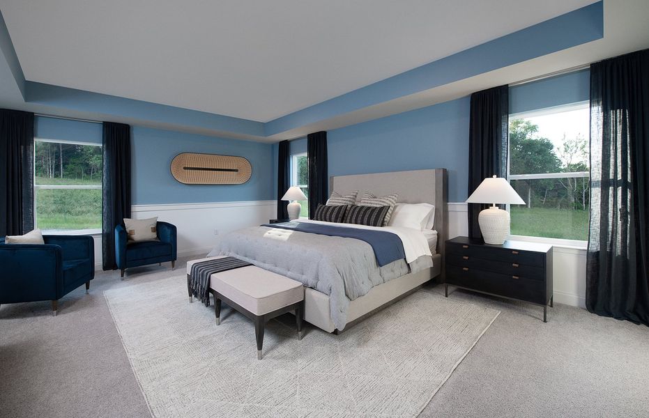 Representative furnished interior of a home built from the Savoy by Ashton Woods in Willow Landing, Mount Juliet (Image 10).