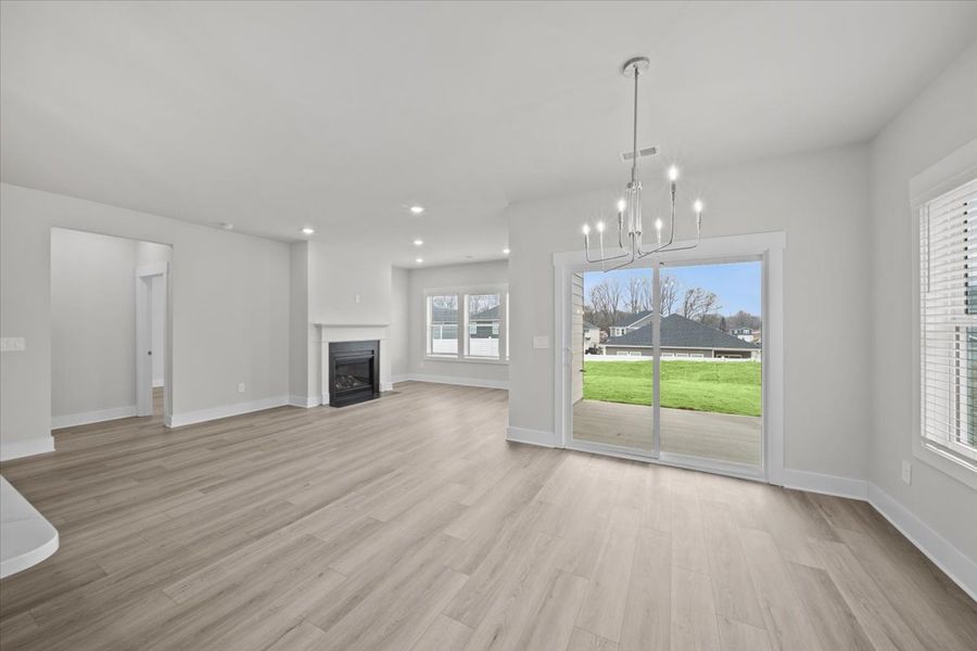 Spacious, unfurnished interior of a new home in Cedar Shoals - Signature Collection, Piedmont (Image 22).