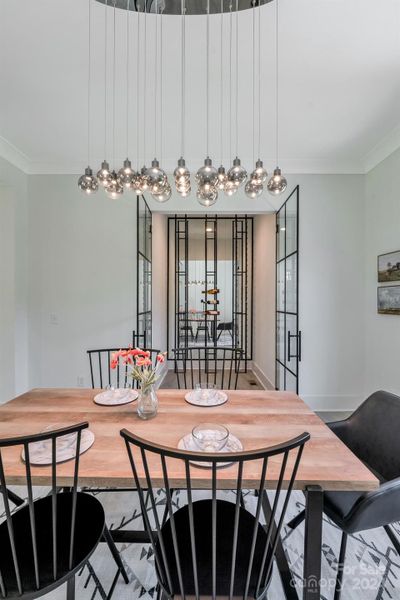 Furnished interior view inside a new home in , Charlotte (Image 5).