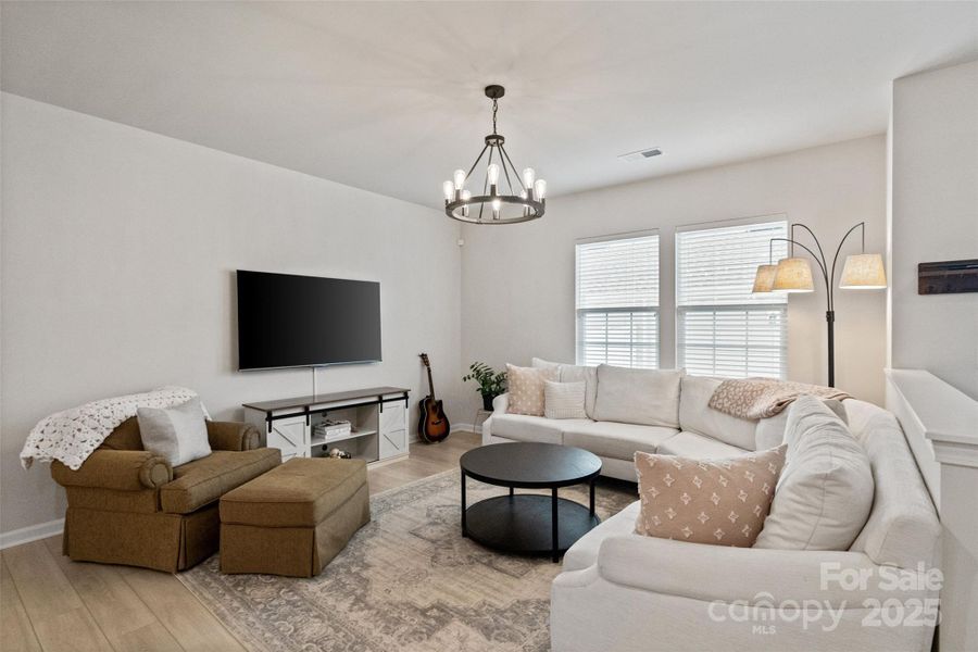 Furnished interior view inside a new home in , Fort Mill (Image 11).