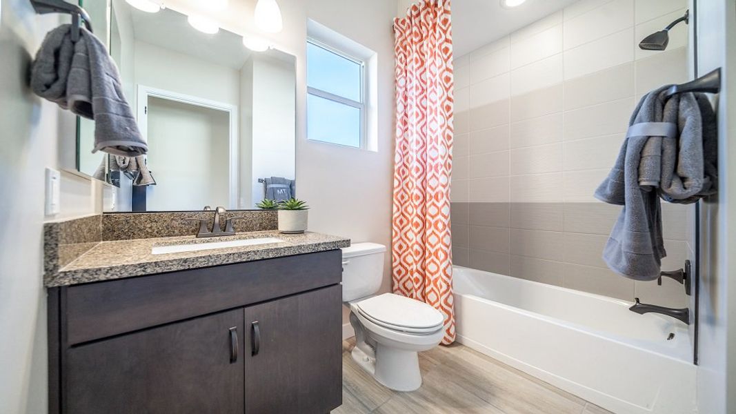 Furnished interior view inside a new home in Estrella, Goodyear (Image 36).