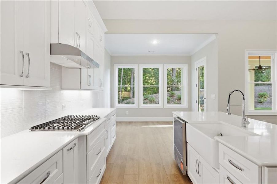 Furnished interior view inside a new home in , Powder Springs (Image 6).