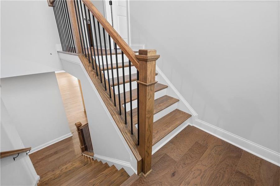 Spacious, unfurnished interior of a new home in Promenade at Sawnee Village, Cumming (Image 30).