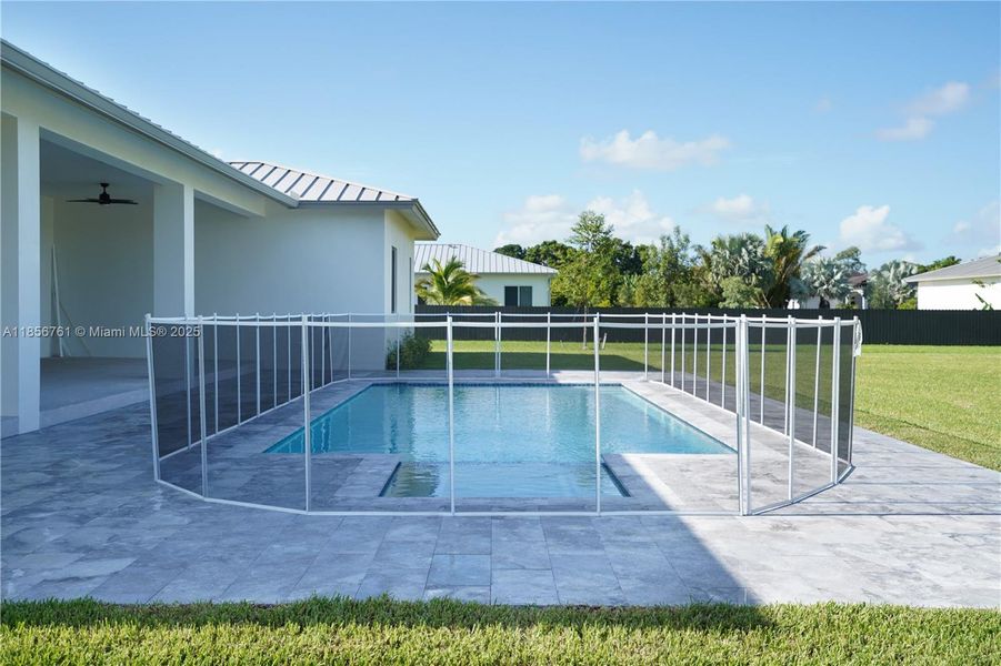 Front exterior of a new home in , Homestead, FL, highlighting curb appeal (Image 26).