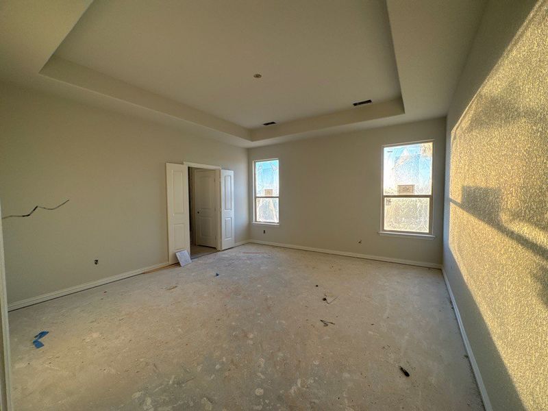 In-progress construction of a new home in Terra Escalante, Blue Ridge, TX (Image 9).