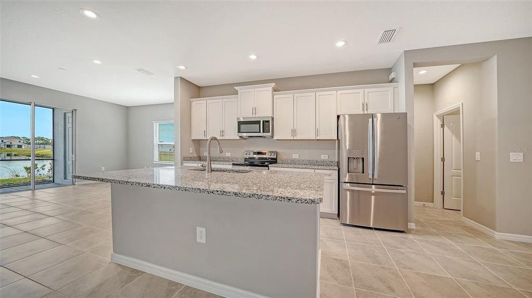 Furnished interior view inside a new home in , Sarasota (Image 3).