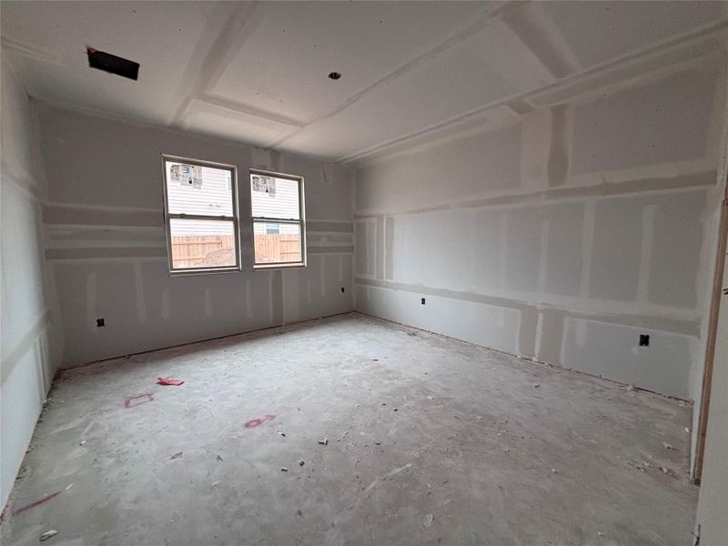 In-progress construction of a new home in The Colony 50s, Bastrop, TX (Image 19).